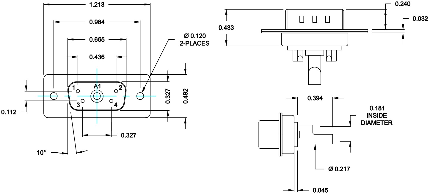 מחבר קונקטור NORCOMP 680S5W1103L401